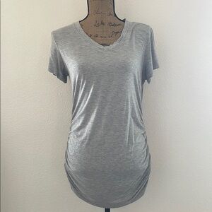 basic v-neck maternity top